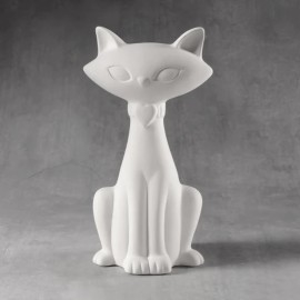 Ceramic Bisque Glam Kitty - Case of 6